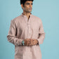 Linen short kurta for men