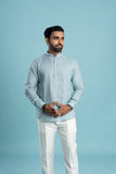 Linen Short Kurta for men