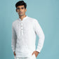 Linen short kurta for men