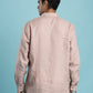 Linen short kurta for men