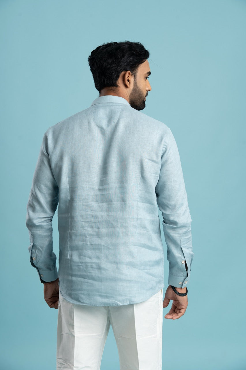 Linen Short Kurta for men