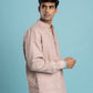 Linen short kurta for men