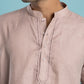 Linen short kurta for men