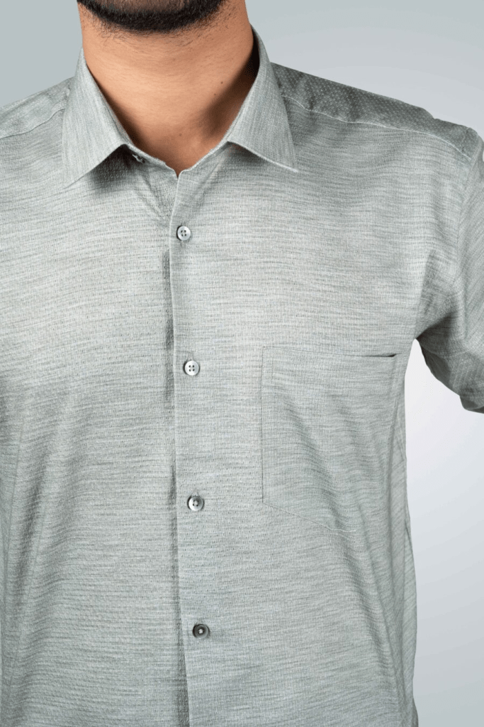 Dark Blue / Navy Shirt . Light / Mid Grey Chalk Chinos . Dark Blue / Navy  Suede Derbies | Navy shirt, Grey chinos, Chinos